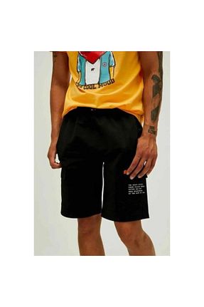 شلوارک و برمودا مشکی مردانه پارچه Bad Bear - کد 286069186