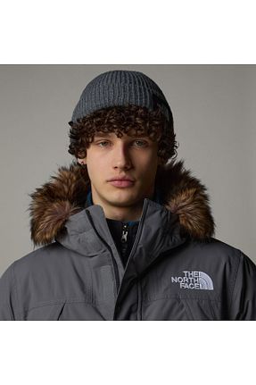 کلاه پشمی طوسی زنانه اکریلیک The North Face - کد 861944036