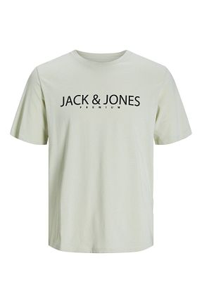 تیشرت سبز مردانه A-Form فیت Jack & Jones - کد 804468276