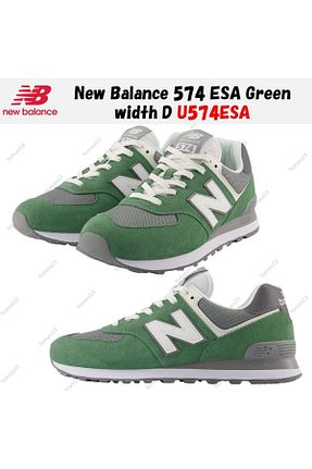 کفش پیاده روی سبز زنانه جیر New Balance - کد 876371914