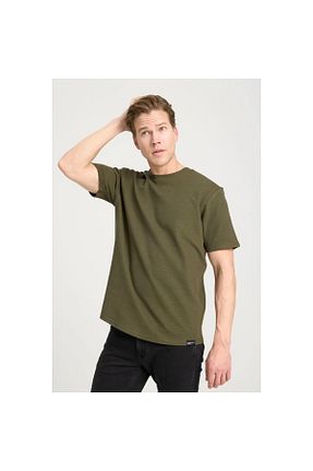 تیشرت خاکی مردانه رگولار Wrangler - کد 826246318