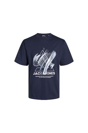 تیشرت سرمه ای مردانه رگولار Jack & Jones - کد 804783927
