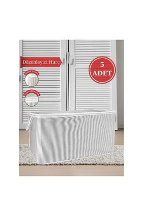 خورجین طوسی پنبه ای DaisyHome - کد 462198420