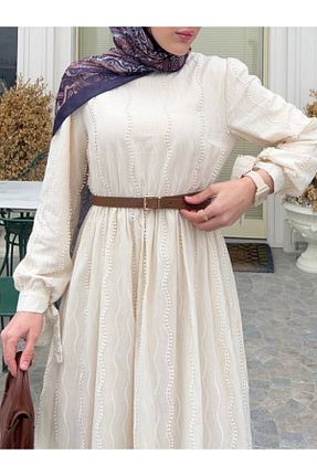 لباس حجاب بژ زنانه رگولار Modamorfo - کد 898994571