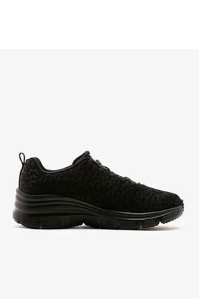 کفش اسنیکر مشکی زنانه بند دار Skechers - کد 748806875