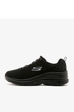 کفش اسنیکر مشکی زنانه بند دار Skechers - کد 748806875