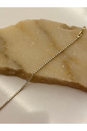دستبند استیل (فولاد) طلائی زنانه استیل ضد زنگ VELORA - کد 899047135
