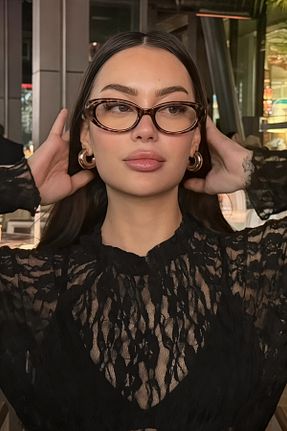 عینک محافظ نور آبی قهوه ای زنانه 52 COOLANDBETTER - کد 899048221