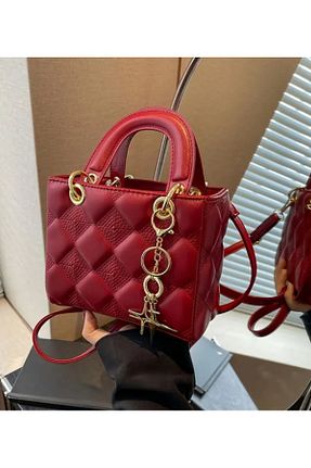 کیف دستی قرمز زنانه سایز متوسط ARONA - کد 899139280