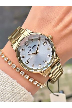 ساعت مچی مشکی زنانه 36-40 میلی متر Daniel Klein - کد 368099469