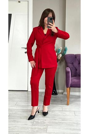 کت قرمز زنانه رگولار VOSEM BUTİK - کد 899100934