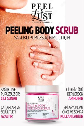 پیلینگ بدن مرطوب کننده PEEL & LUST - کد 899913971