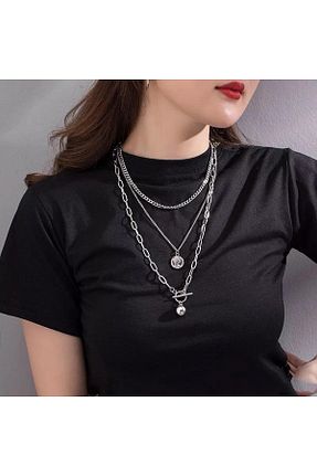 گردنبند جواهر زنانه Pelin Aksesuar - کد 63060768