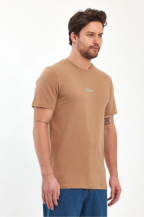 تیشرت قهوه ای مردانه رگولار Rodi Jeans - کد 826293353
