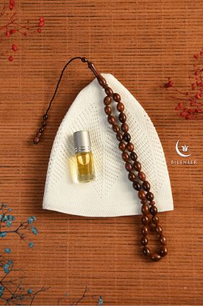 کلاه پشمی سفید مردانه پنبه ای Bilenler - کد 899928813