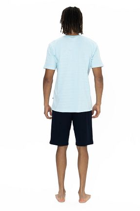 ست لباس راحتی آبی مردانه پنبه ای U.S. Polo Assn. - کد 899140737