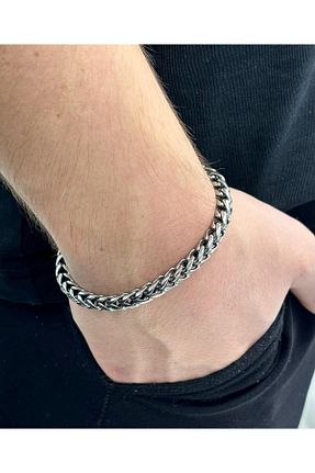 گردنبند استیل ( فولاد ) متالیک مردانه استیل ضد زنگ Focus - کد 899144216