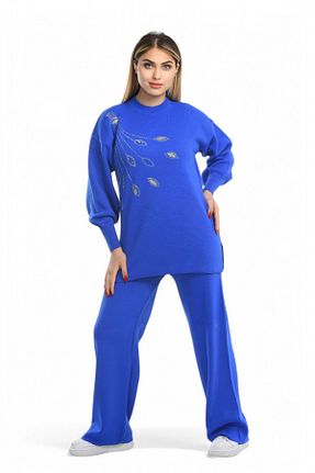 ست بالاتنه و پائین تنه حجاب آبی زنانه رگولار NEWCO - کد 899131327
