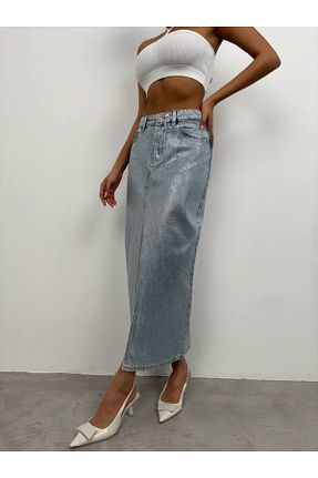 دامن آبی زنانه جین Secret Passion Lingerie - کد 899157900