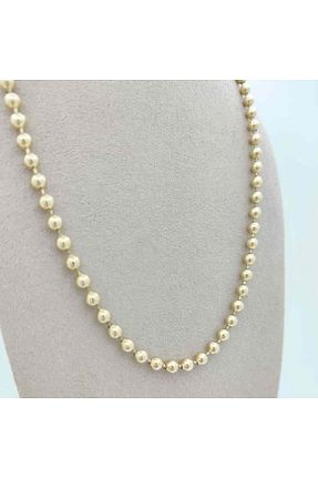 گردنبند طلا زرد زنانه 14 عیار byBurak GOLD - کد 899933229