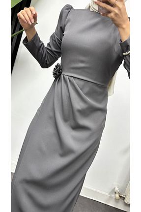 لباس حجاب طوسی اسلیم فیت moda zeynaa - کد 899159637