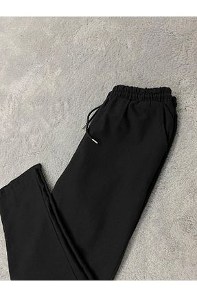 شلوار مشکی زنانه کتان MODA - کد 899155162