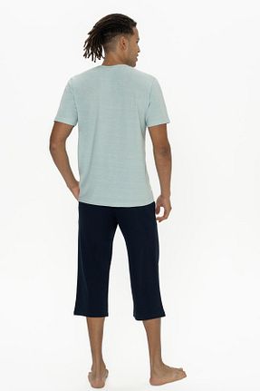 ست لباس راحتی فیروزه ای مردانه ساده U.S. Polo Assn. - کد 899170960
