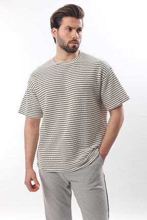 تیشرت مشکی مردانه رگولار Madmext - کد 899161616