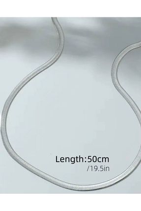 گردنبند استیل ( فولاد ) طوسی استیل (فولاد) SUNA - کد 899161448