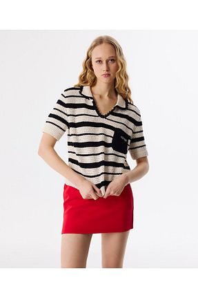 رویه بژ زنانه رگولار Twist - کد 899944576