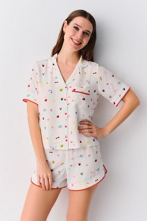 ست لباس راحتی رنگی زنانه Kalp Suwen - کد 899165801