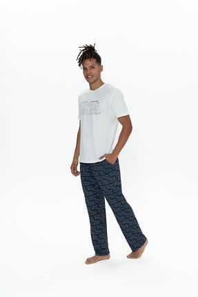 ست لباس راحتی قهوه ای مردانه %100 پنبه U.S. Polo Assn. - کد 899188381