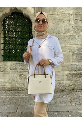 کیف دوشی قهوه ای زنانه چرم مصنوعی Just Polo - کد 840208692