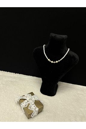 گردنبند مروارید سفید مروارید فرهنگی PUNIX - کد 899208575