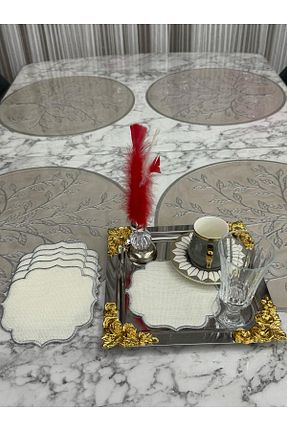دستکش و پیشبندآشپزخانه طوسی پلی استر zeyrek tekstil - کد 900025443