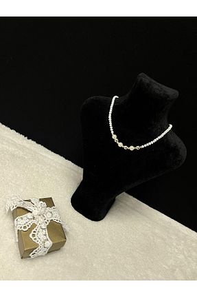 گردنبند مروارید سفید مروارید فرهنگی PUNIX - کد 899208575