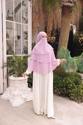 شال بنفش زنانه شیفون Genel Markalar - کد 899207951