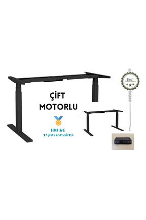 میز اداری مشکی 127 سانتی متر globALC - کد 900544713