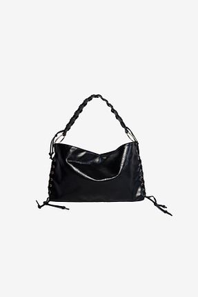 کیف دوشی مشکی زنانه چرم مصنوعی MARSEPTUN - کد 899239820