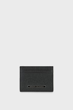جا کارتی مشکی مردانه ابعاد بزرگ Armani Exchange - کد 900041182