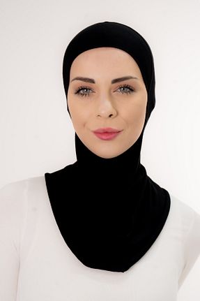 کلاه شنای حجاب مشکی زنانه Şalcenneti.com - کد 899242318