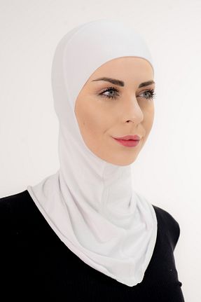 کلاه شنای حجاب سفید زنانه Şalcenneti.com - کد 899242241