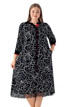 لباس مشکی زنانه بافت Juliet Deluxe - کد 852445455