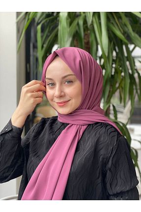 شال قهوه ای زنانه Medine İpeği Sima - کد 735202927
