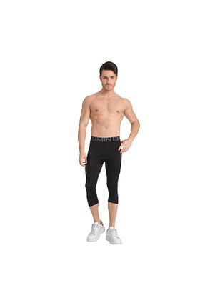 ساق شلواری اسپرت مشکی مردانه 3/4 Boy DOMİN SPOR - کد 819603803