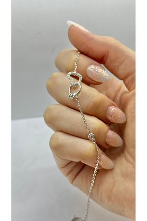 دستبند نقره رنگی زنانه 925 عیار Selen’S Gümüş - کد 900075664
