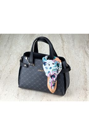 کیف دوشی مشکی زنانه چرم مصنوعی Armine - کد 899257946
