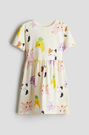 لباس زرد بچه گانه کوتاه H&M - کد 899281244