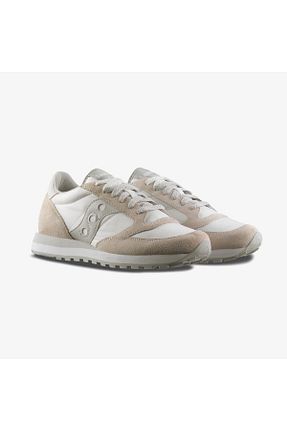 کفش اسنیکر بژ زنانه چرم اصل SAUCONY - کد 899265728