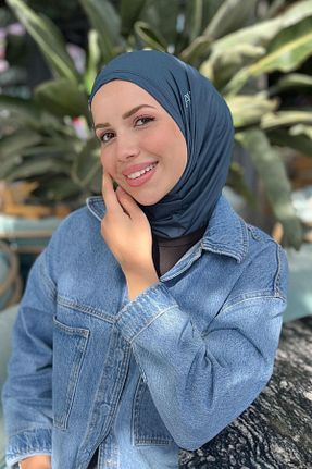 کلاه شنای حجاب سرمه ای زنانه Armine - کد 872469582